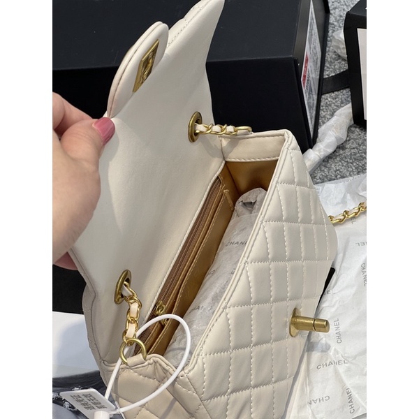 TÚI CHANNEL MINI 8 CHARM SIZE 20