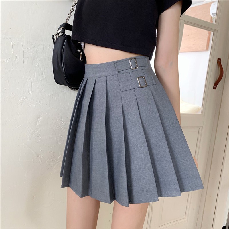 Chân Váy Xiaozhainv Lưng Cao Phong Cách Hàn Quốc Nhiều Màu Tùy Chọn | BigBuy360 - bigbuy360.vn