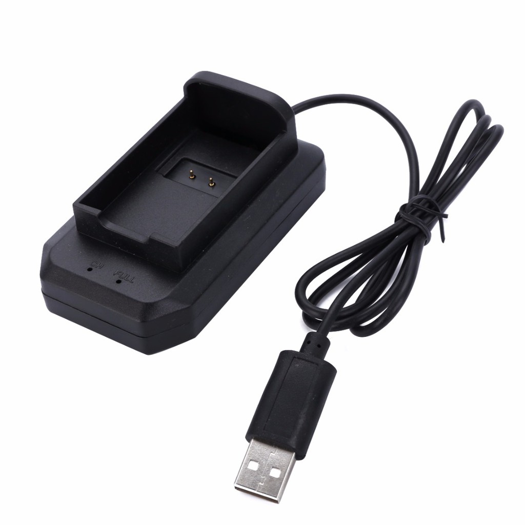 Đế sạc không dây USB cho điều khiển Xbox 360 màu đen