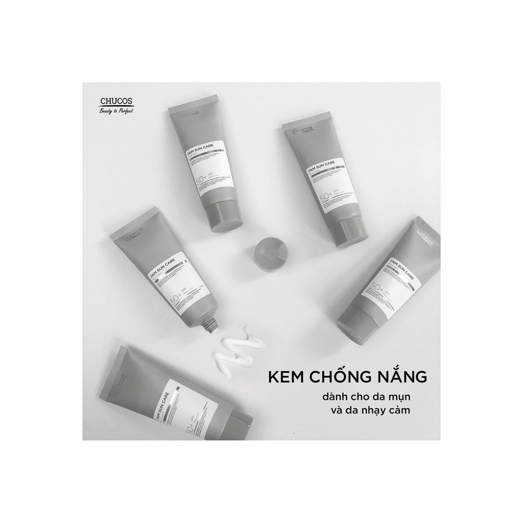 [MẪU MỚI] Kem chống nắng đa năng Chucos I’M SUNCARE MULTI BASE 50ml - DÀNH CHO DA SAU PEEL, LASER - DA NHẠY CẢM | BigBuy360 - bigbuy360.vn
