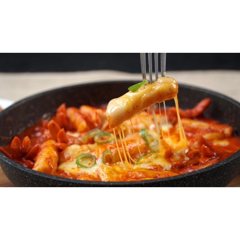 Set lẩu tokbokki phô mai và viên thả lẩu Malaysia siêu ngon | BigBuy360 - bigbuy360.vn