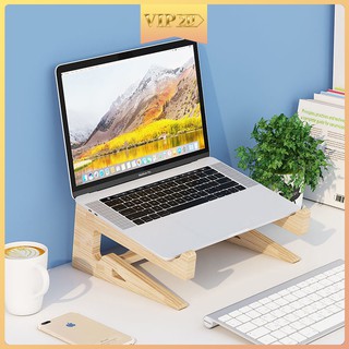 Giá Đỡ Laptop 15-17.6inch Bằng Gỗ Thiết Kế 2 Trong 1 Tiện Lợi