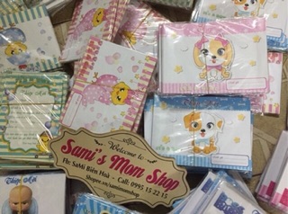Thiệp mời sinh nhật Chó hồng