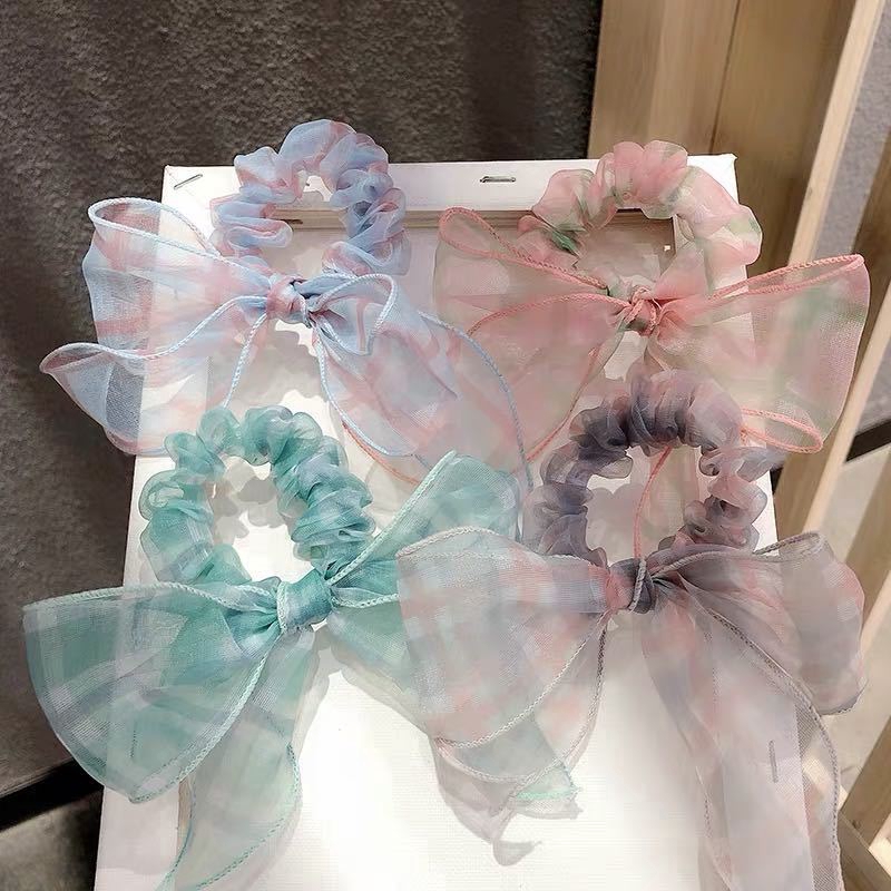 Dây buộc tóc hình nơ dễ thương thời trang cho nữ