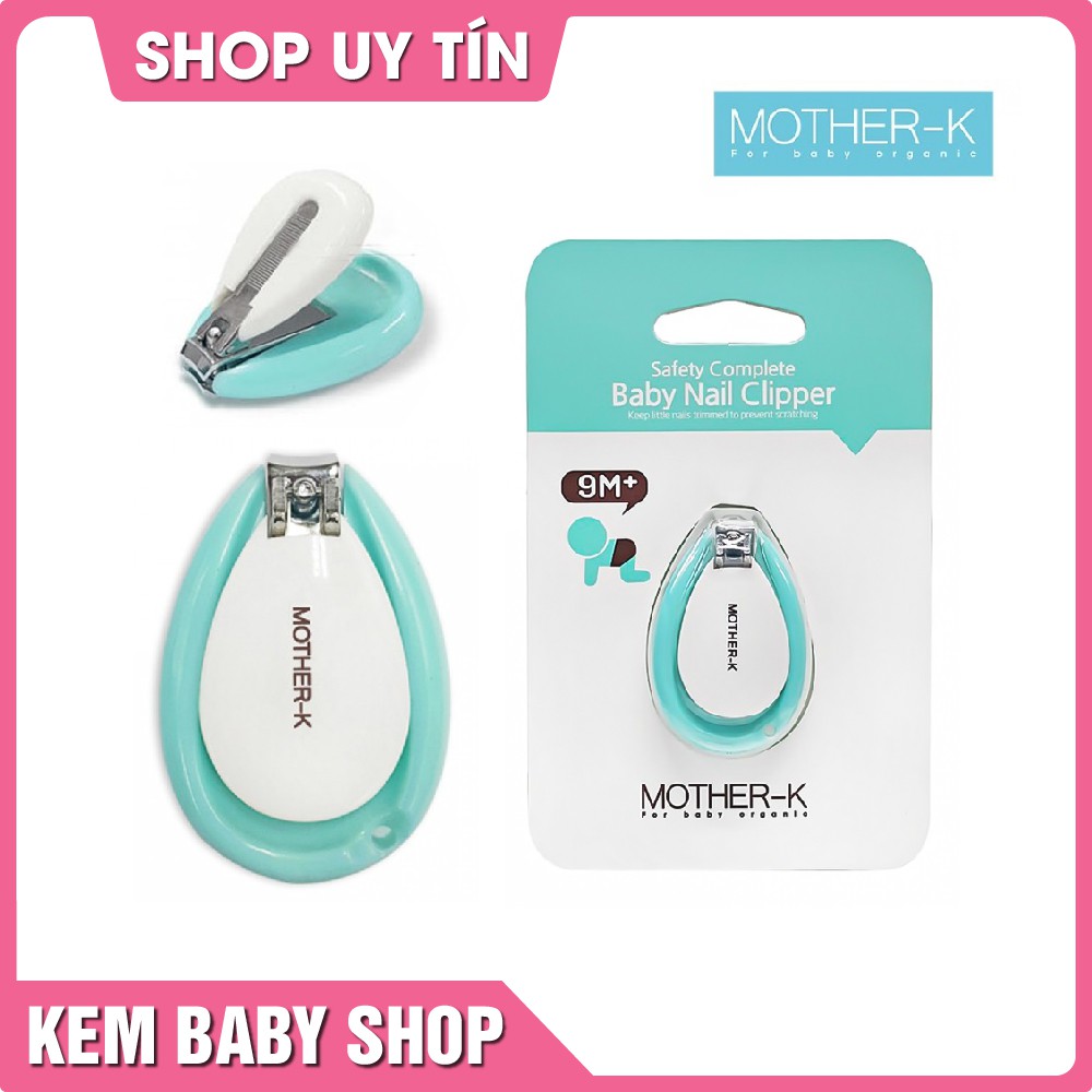 [Chính Hãng] Bấm móng tay cho bé Mother-K Hàn Quốc - bộ cắt móng tay cho trẻ sơ sinh