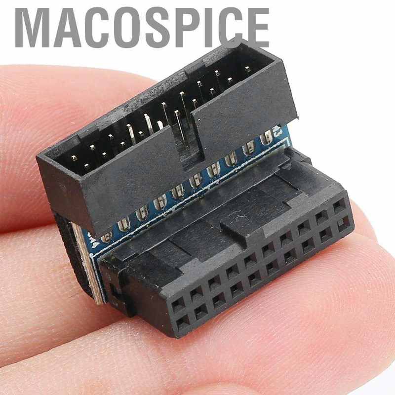 90 DEGREE Bo Mạch Chủ Macospice Usb 3.0 19pin Đầu 90 Độ | BigBuy360 - bigbuy360.vn