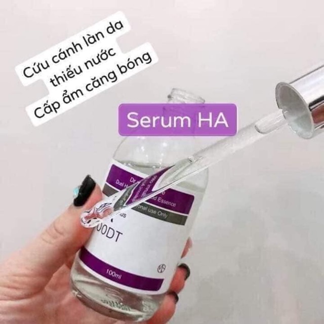 Serum cấp nước cho da Dr.Sunmi 100ml Care HA Plus 100DT Duel Hyaluronic Acid Esence