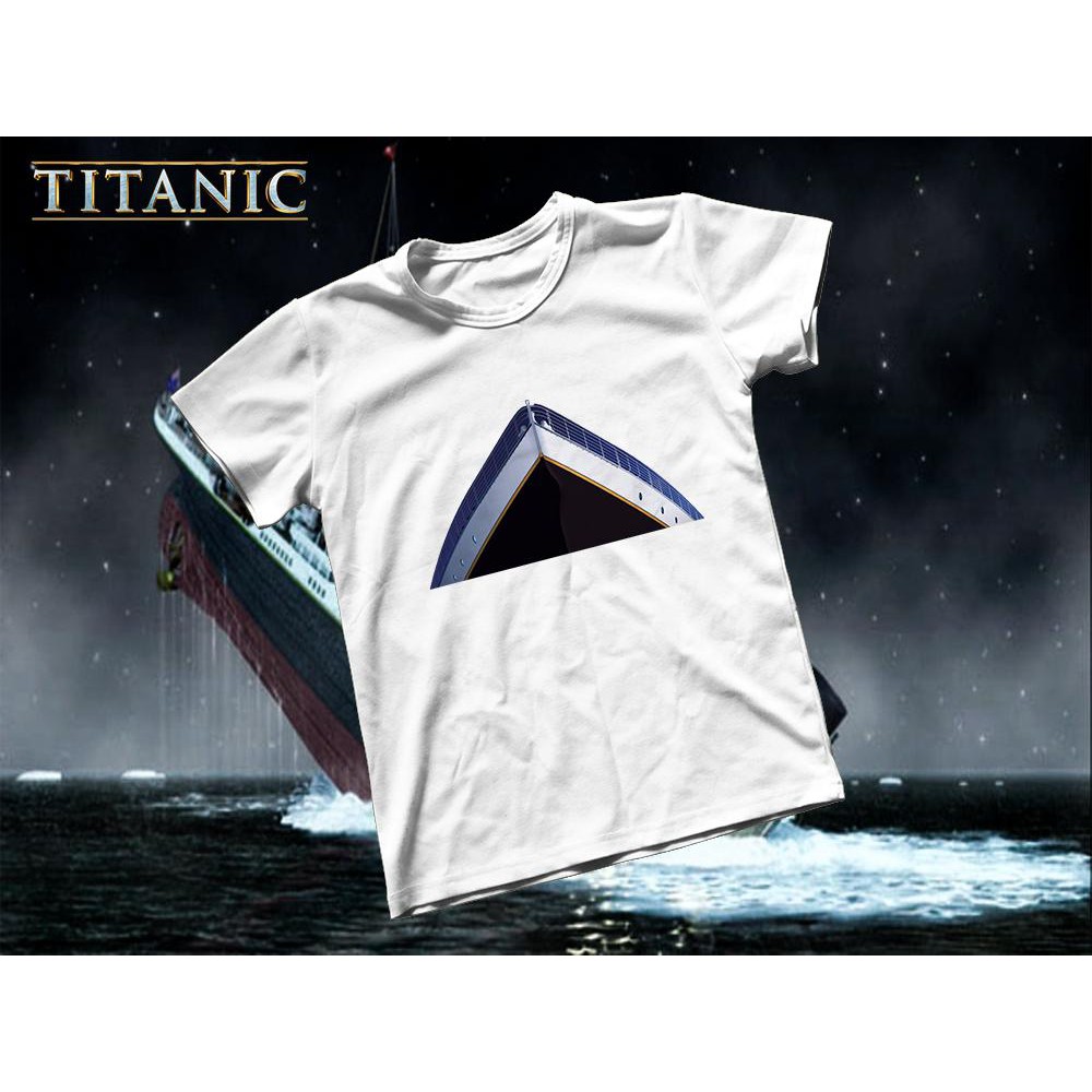 Áo thun Cotton Unisex - Movie - Titanic - Mũi tàu titanic