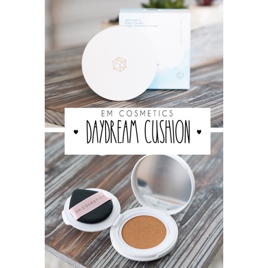 Kem nền chống nắng Daydream Cushion SPF 50 EM Cosmetics