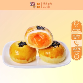 Bánh trứng chảy ngàn lớp date mới Ăn vặt TinTin