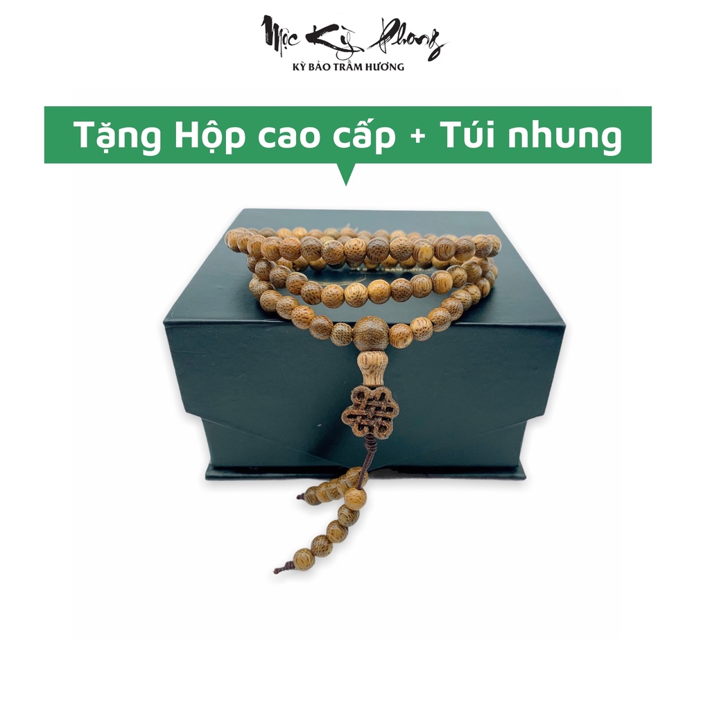Vòng Tay Trầm Hương Mix Cát Tường MỘC KỲ PHONG - 4 Màu Hạt Tự Nhiên Độc Lạ Hiếm