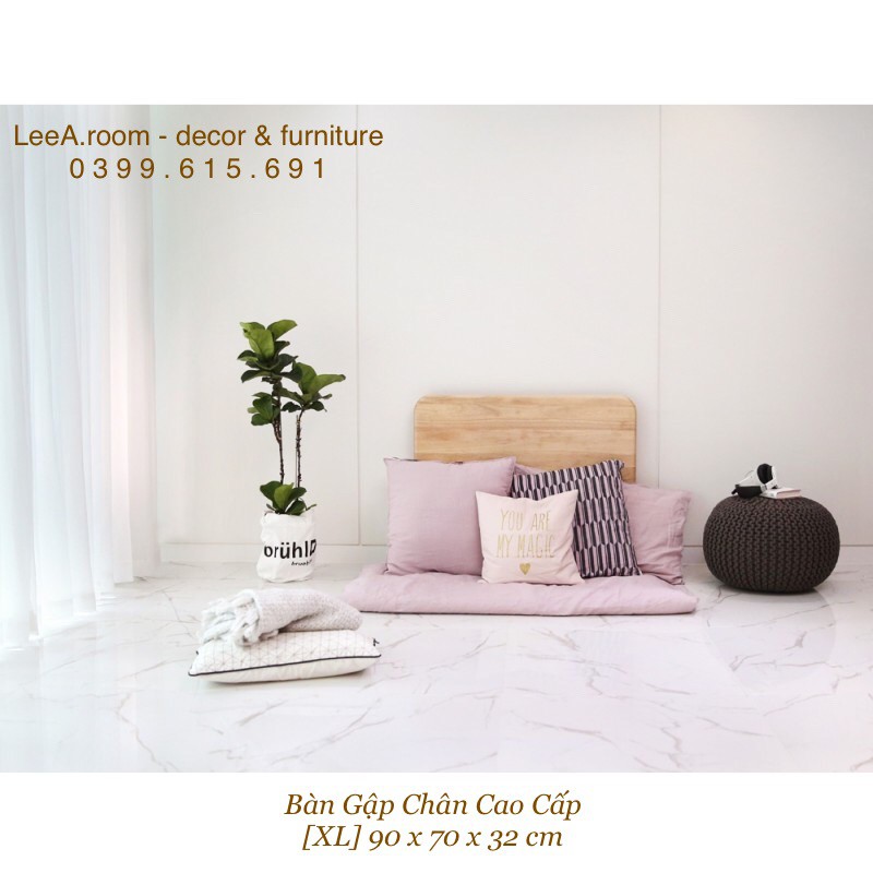 BÀN ĂN CƠM NGỒI BỆT CAO CẤP SIZE XL - GẤP ĐƯỢC VÀO | BigBuy360 - bigbuy360.vn