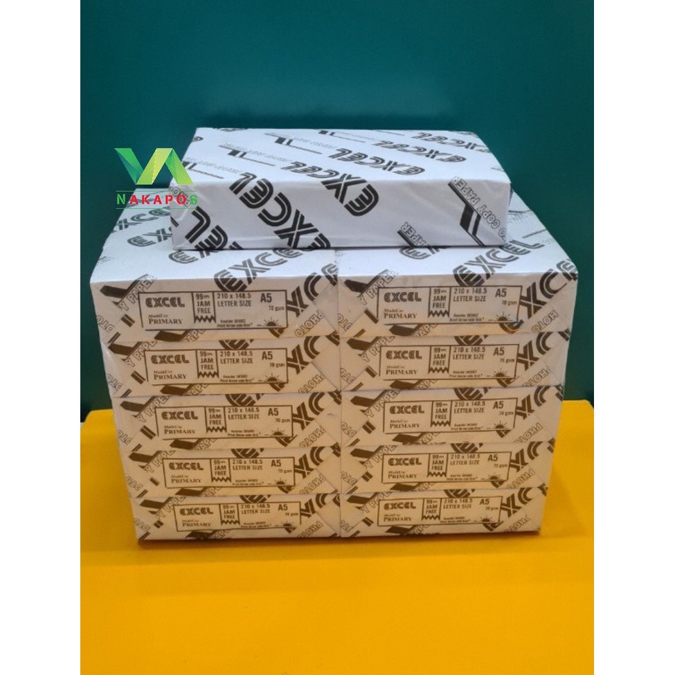 Giấy A4 ,A5 Excel 70 gsm,80gsn giấy nhập khẩu INDONESIA