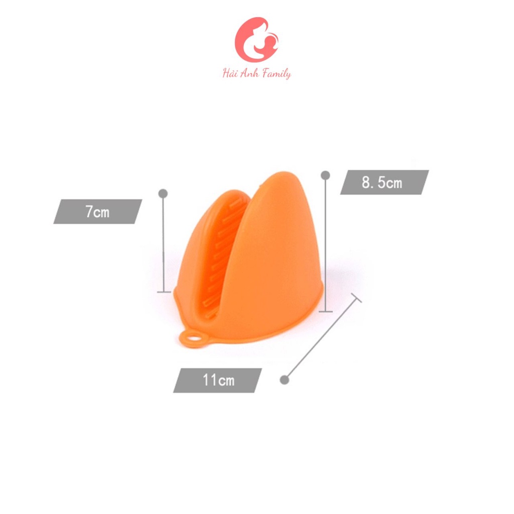 Miếng nhấc nồi, chén, đĩa Silicon chống nóng cách nhiệt Hải Anh Family