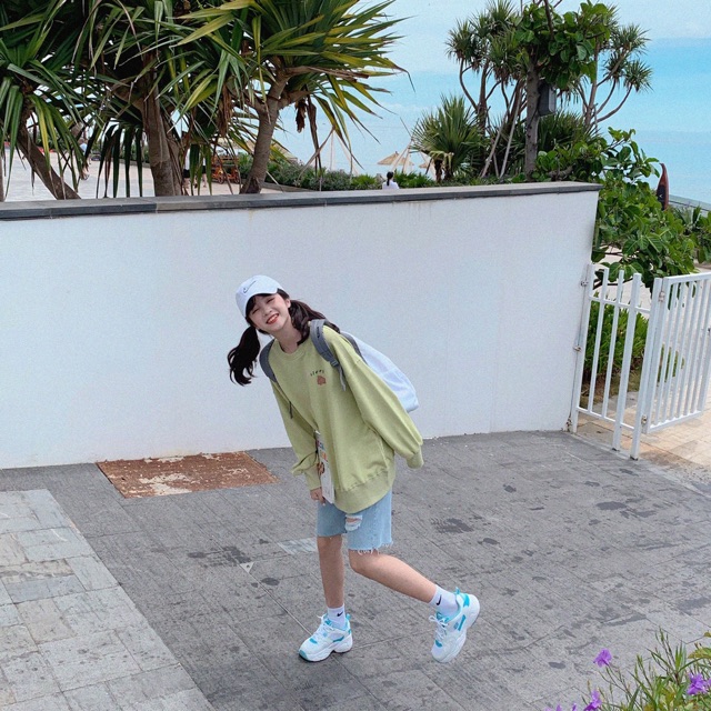 [Mã WARUN27 giảm 12k đơn 99k] Áo nỉ sweater dài tay unisex HOMIES in họa tiết Sleepy | BigBuy360 - bigbuy360.vn