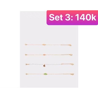 Stra set trang sức nhỏ xinh