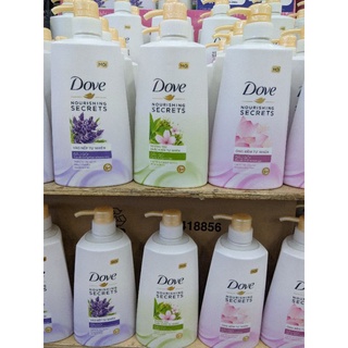 Dầu gội dầu xả dove oải hương/ hoa sen 650g/620g