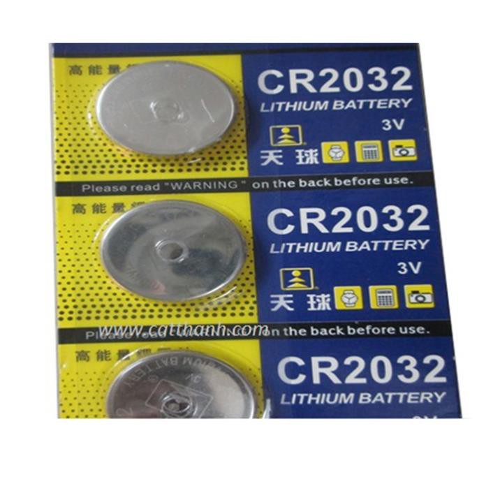Vỉ 5 VIÊN PIN CMOS 3V Lithinum CR2032