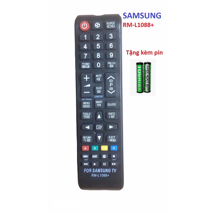Điều khiển tivi Samsung L1088 - Tặng kèm pin - Remote samsung L1088 smart internet