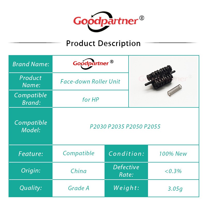 Bộ 5 con lăn xuống RL1-2111-000 Cho HP P2035 CANON iR1133
