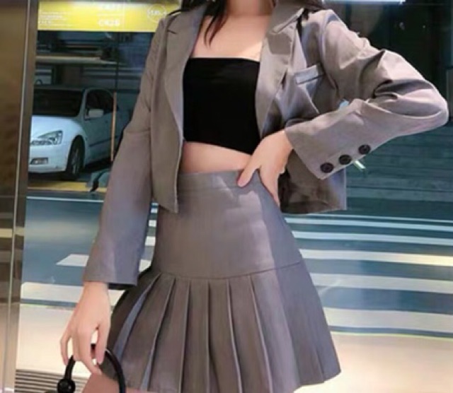 Set đồng phục vest và chân váy thanh lịch oder