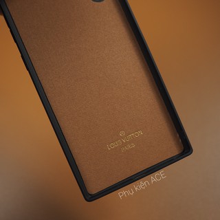 [ Fullbox ] Ốp lưng Samsung Note 10 Plus, Note 10+, Note 10 Plus 5G da Canvas LV