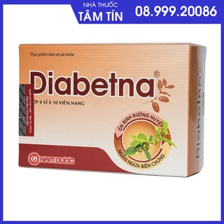 ✅ (CHÍNH HÃNG) Diabetna Viên / 1 Hộp ( 4 Vỉ)