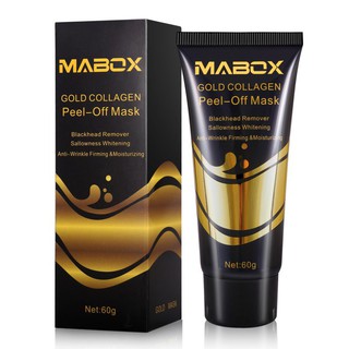 [Hàng mới về] Mặt nạ collagen vàng 24K dạng lột làm sạch sâu loại bỏ mụn đầu đen