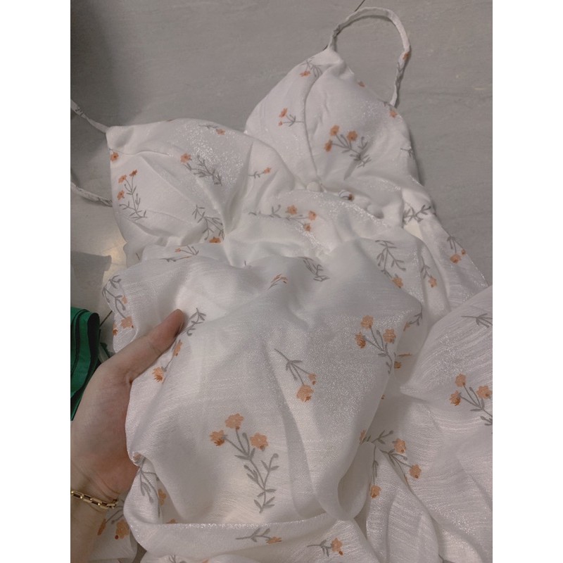 [Mã WAMT1505 giảm 10K đơn 0K] Đầm midi hoa nhí vintage 🌸🌸🌸 | BigBuy360 - bigbuy360.vn