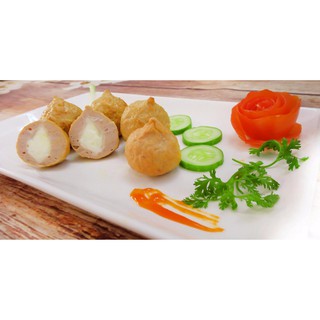 Viên Thả Lẩu Gà viên Phomai - Xiên que Malaysia