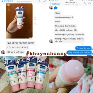 Lăn nách vaseline dạng Serum