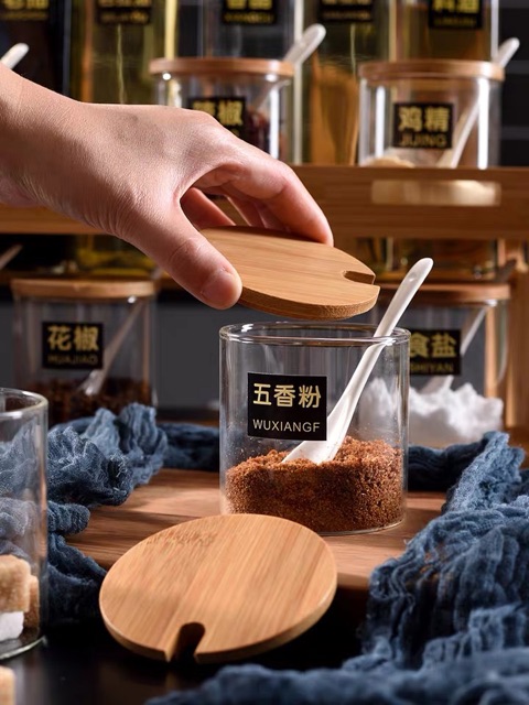 (Có sẵn )Bộ hũ , bình đựng gia vị cao cấp | BigBuy360 - bigbuy360.vn