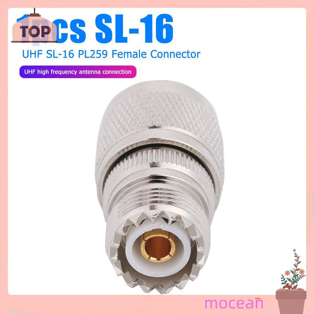 Đầu Chuyển Đổi Cáp N Type L16 Male Sang Uhf Sl-16 Pl259 Female Rf