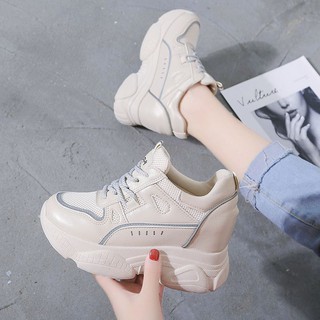 Giày bánh mì giày độn đế nữ 8cm_G33_TaTa Fashion
