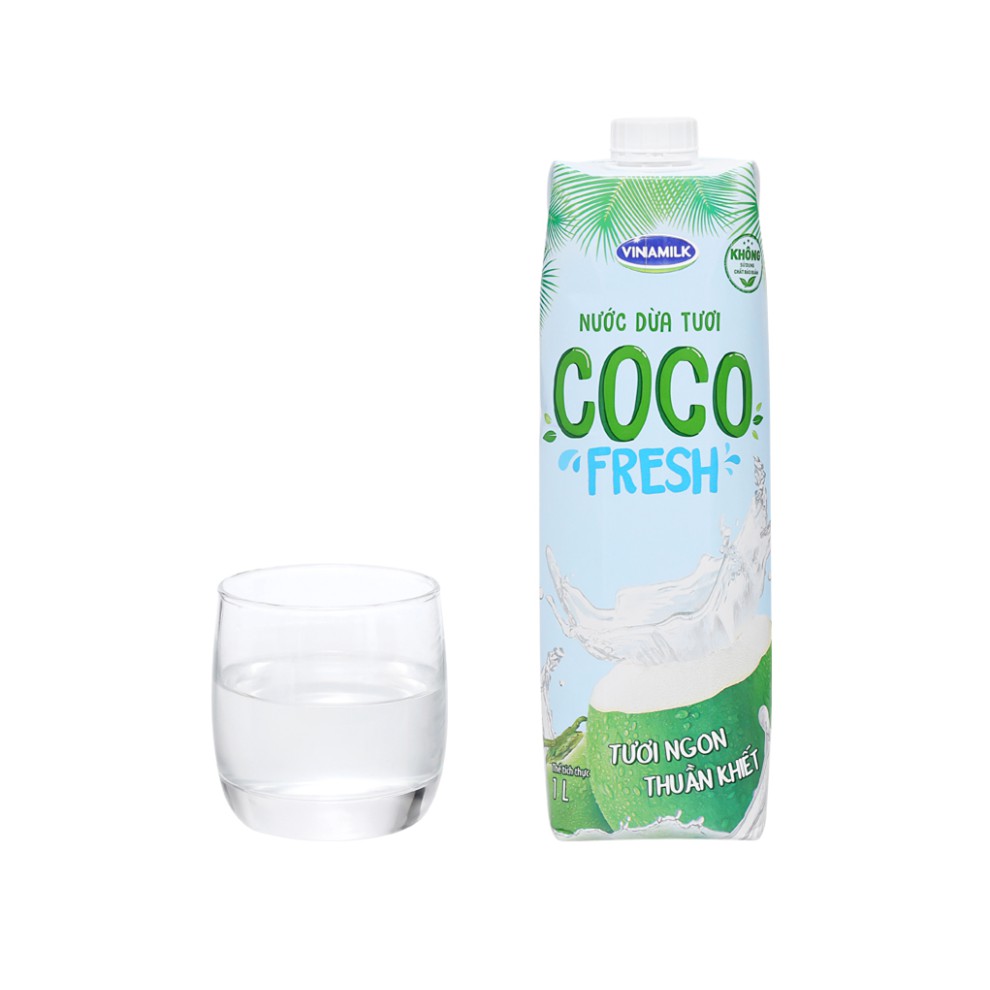 NƯỚC DỪA TƯƠI COCOFRESH - HỘP 1L/ 330ML