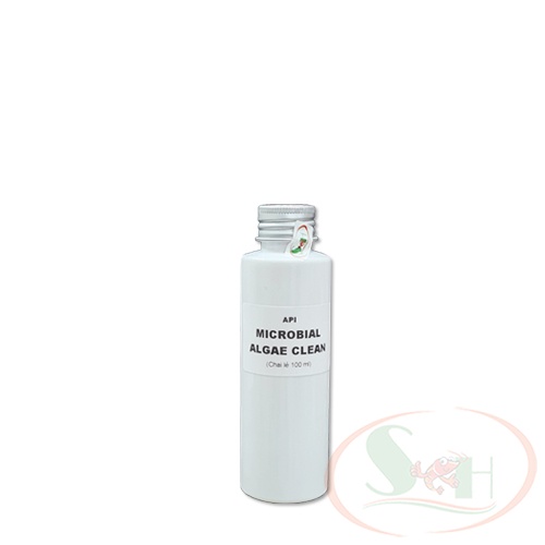 Xử lý tảo API Microbial Algae Clean chai 100 ml vi sinh phân hủy mùn bã tảo nước xanh