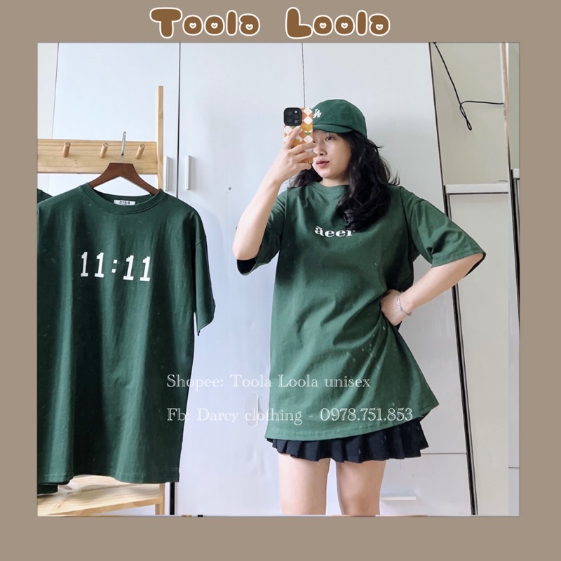 Áo Phông 3158 Màu Xanh Lá Đậm