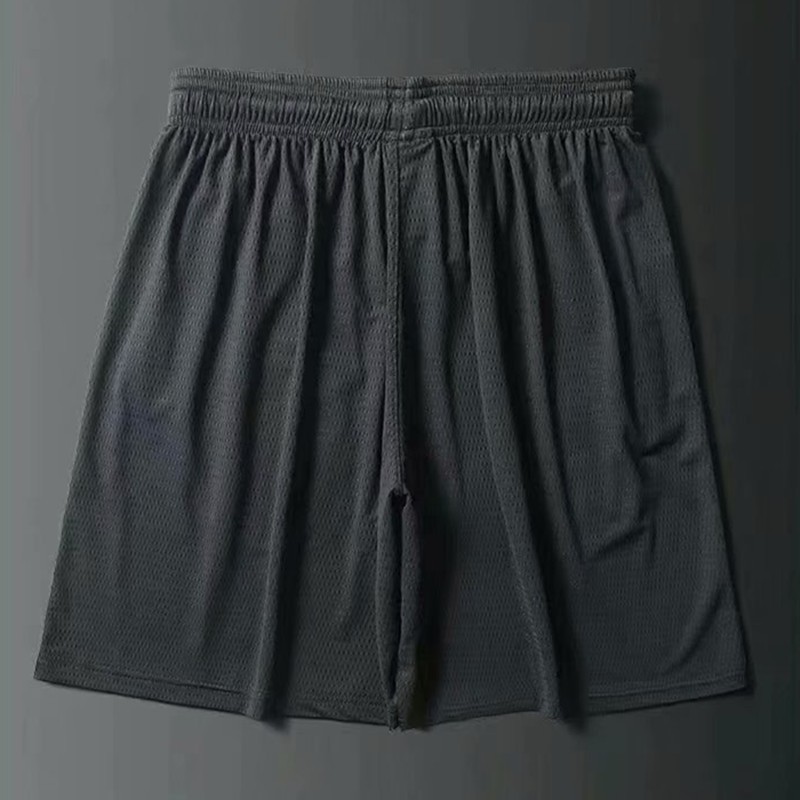 Size M-8XL Mesh quick-drying sports shorts male ice silk running fitness casual pants summer ventilation thin loose pants shorts