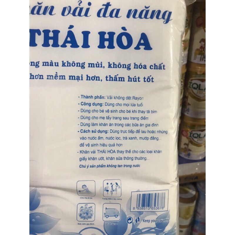 Khăn vải khô đa năng Hà Anh 300g