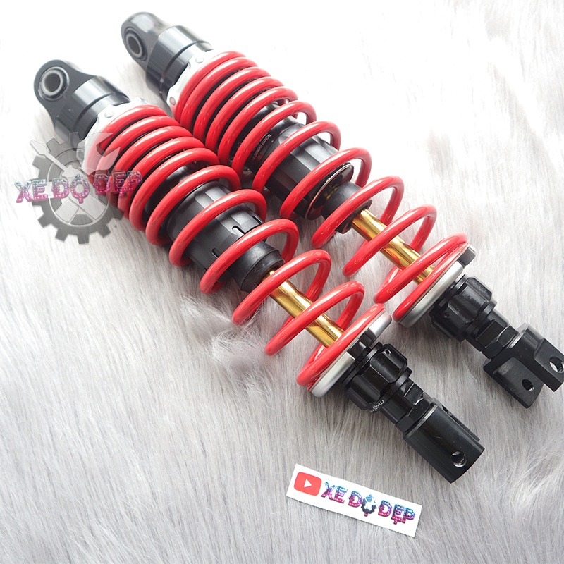 Phuộc Ty Vàng Lò Xo Đỏ Ride IT Wave-Sirius-AB-Nouvo-PCX