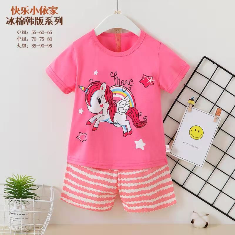 Đồ Bộ Xuất Hàn Cho Bé Gái (7-15Kg)