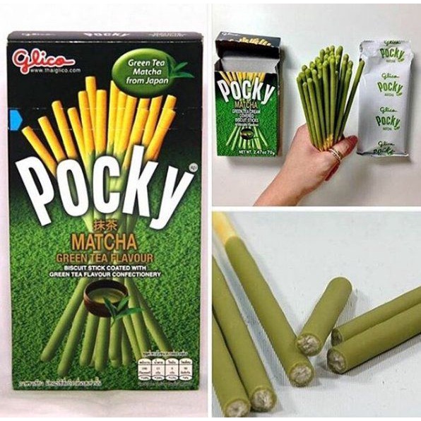 Bánh que Pocky Glico Thái Lan nhiều vị