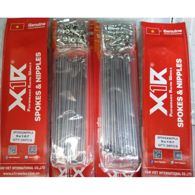 Căm Crom xe máy X1R hàng cao cấp
