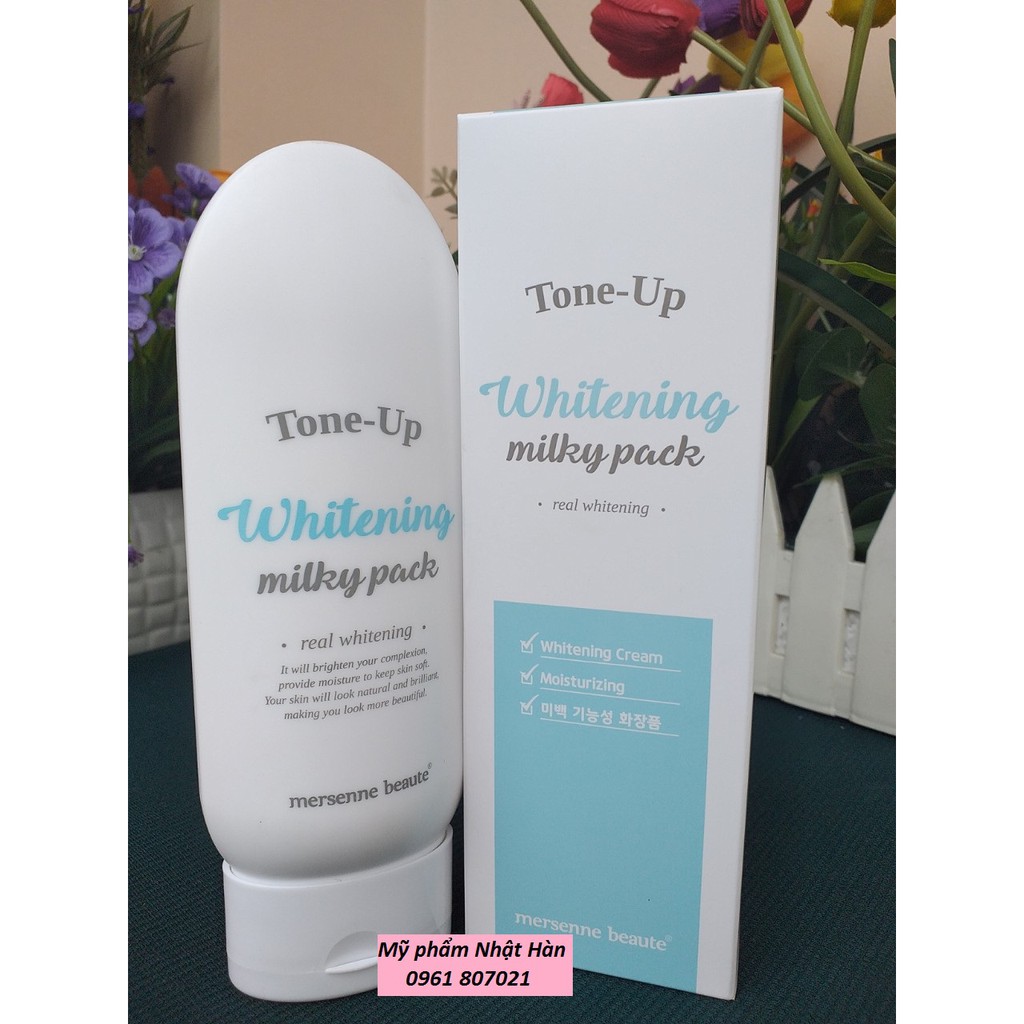 Kem dưỡng trắng Body Mersenne Beaute/ECOSY lên tone