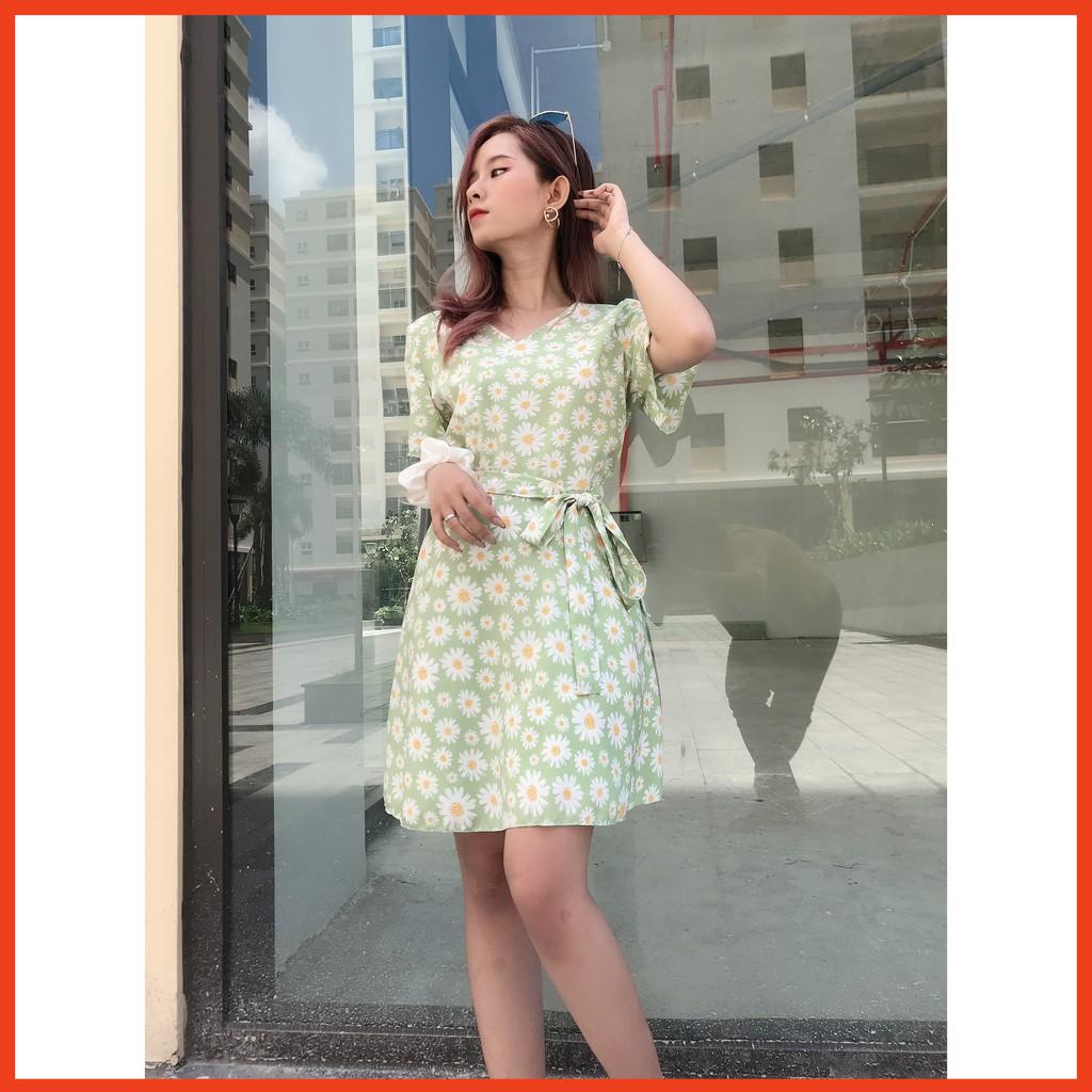 Set Jum Đầm Hoa Cúc - Fashion AmHia