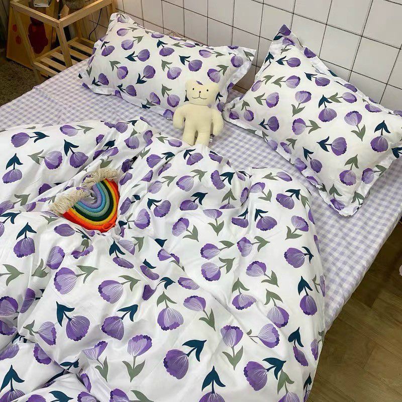 [ RẺ VÔ ĐỊCH] Bộ vỏ chăn ga gối cotton poly 4 món mẫu mới hàng nhập khẩu | BigBuy360 - bigbuy360.vn