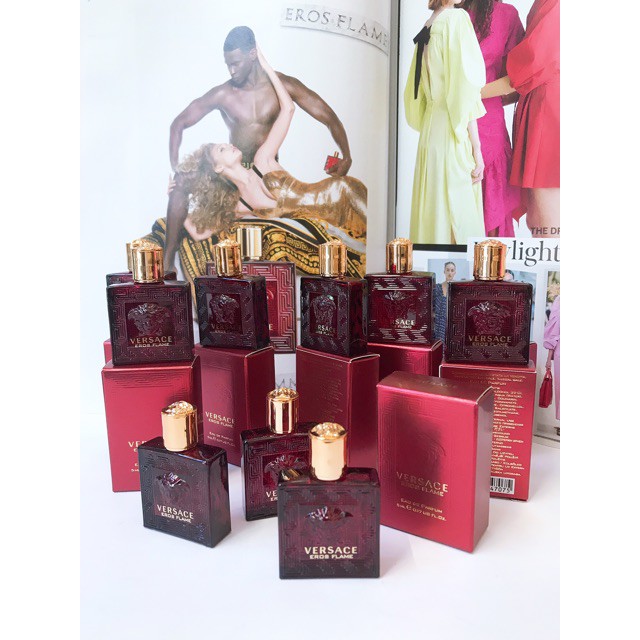 [Auth100%]Nước hoa nam Versace Eros Flame EDT đỏ 5ml | BigBuy360 - bigbuy360.vn