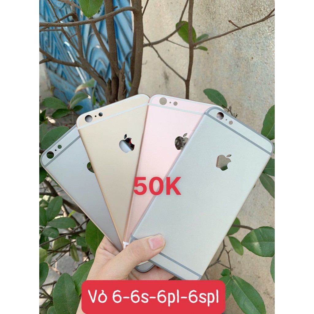 Vỏ xả kho giá rẻ iphone 6 6s 6splus 6plus, vỏ độ 6 lên 7, 6plus lên 7plus, 6splus lên 7plus đủ màu