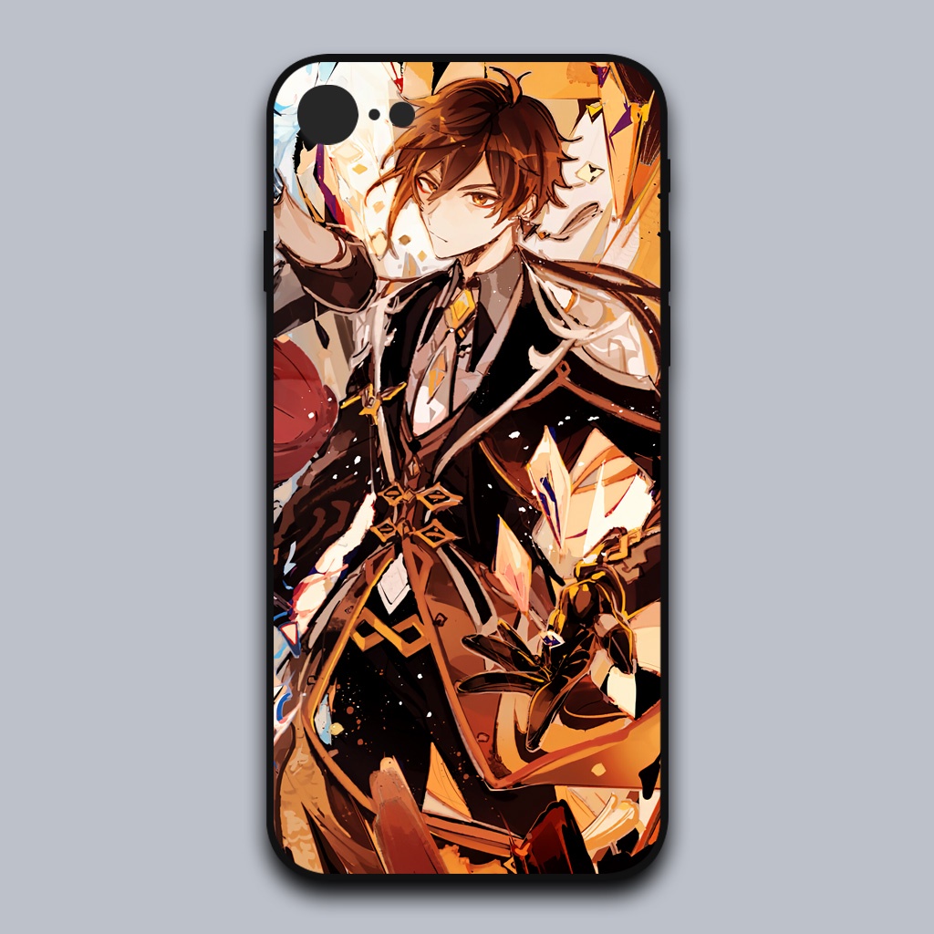 In ốp lưng Zhongli Z14 Genshin Impact theo yêu cầu, in ốp Iphone, Samsung, Oppo, Xiaomi, Vivo, nhiều dòng máy khác