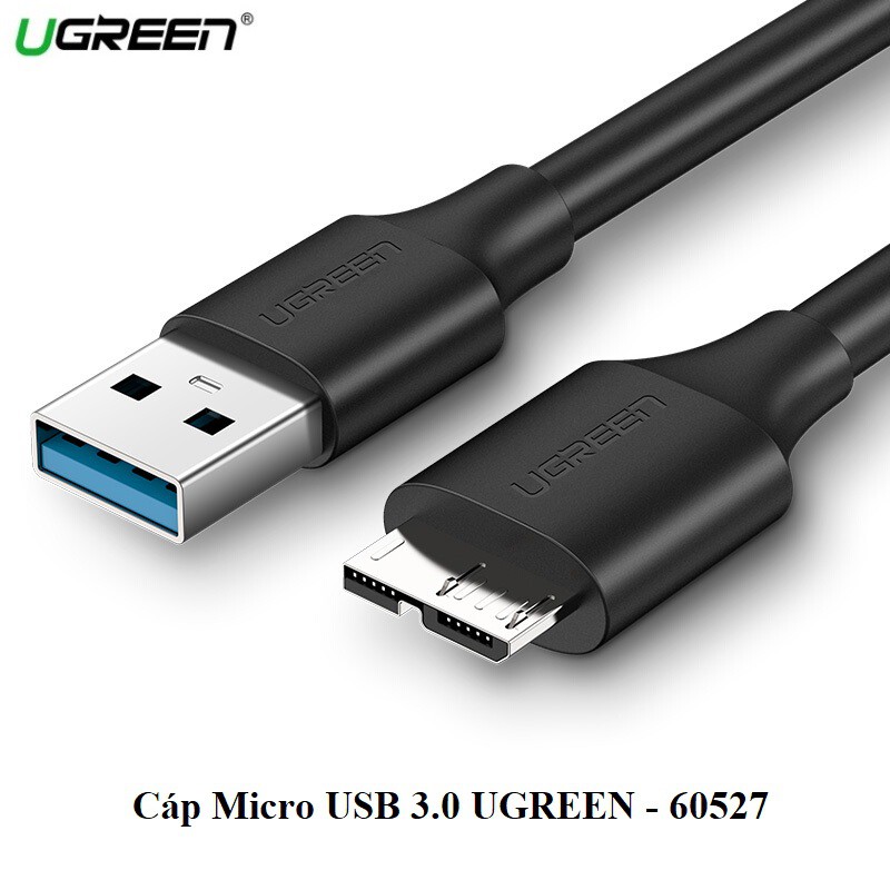 Cáp Micro USB 3.0 dài 0,25M Chính Hãng Ugreen 60527 | BigBuy360 - bigbuy360.vn